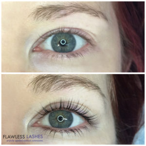 Lash lift and tint, Before and After (Image 4) - Flawless Lashes